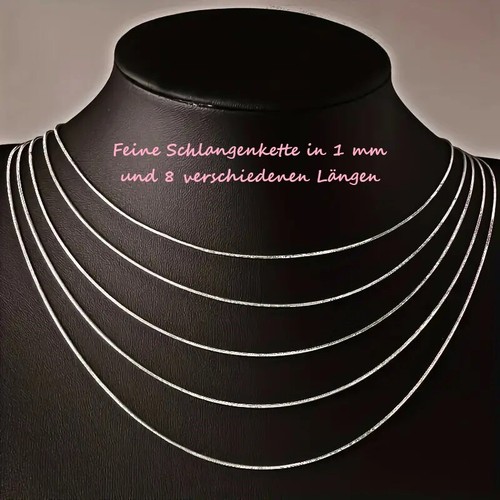 Halskette feine schlangenkette - halskette,