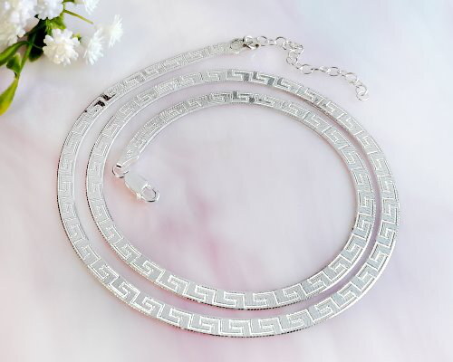 Halskette 925 schlangenkette - 925,
