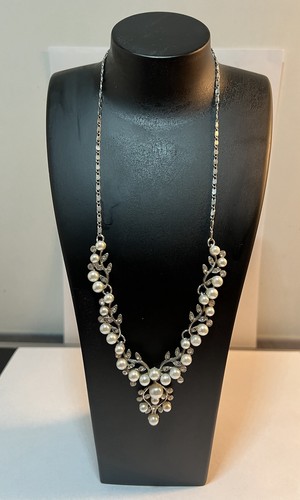 Collier kette perlen - collier, /