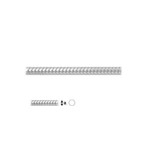 Schlangenkette silber 925 - silber,