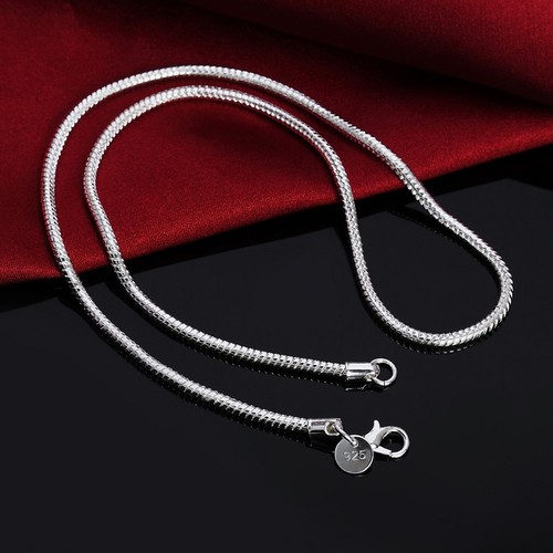 925 silber schlangenkette - silber,