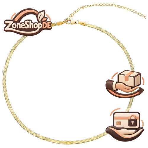 Halskette choker edelstahl - choker,