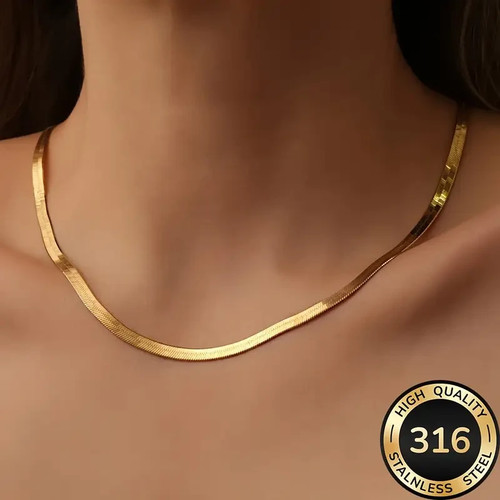 Goldene silberne halskette - halskette, –