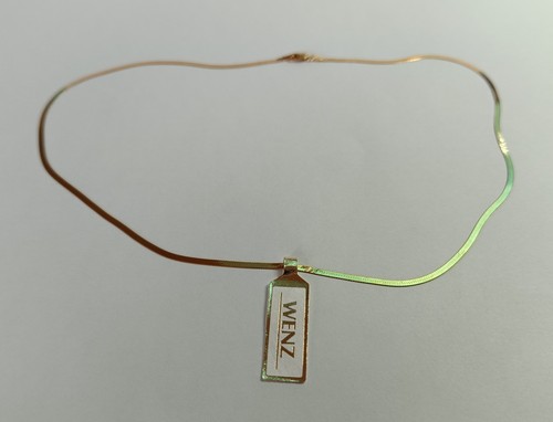 Wenz schlangenkette 333 - wenz, gold