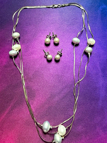 925 sterling silber - sterling, schmuckset