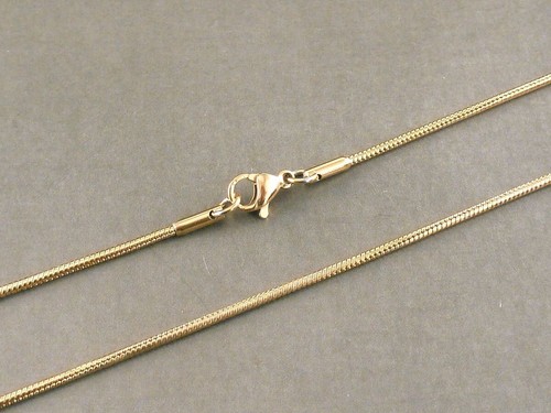 Kette edelstahl schlangenkette - edelstahl,