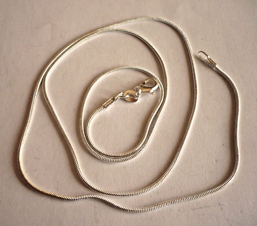 Schlangen kette silber - kette, 65