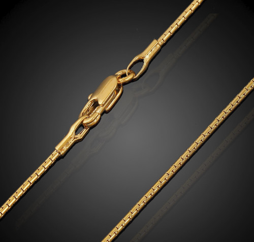 18k gold schlangenkette - 18k,