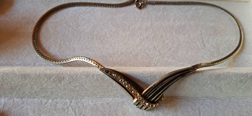 Vintage collier modeschmuck - collier,