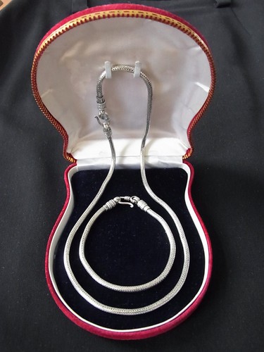 Vintage set schlangenkette - set, +