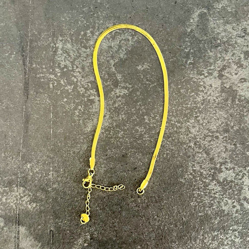 Goldfarbene schlangenkette - goldfarbene,
