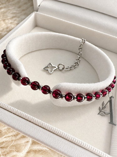 Armband edelstein mit - mit, granat