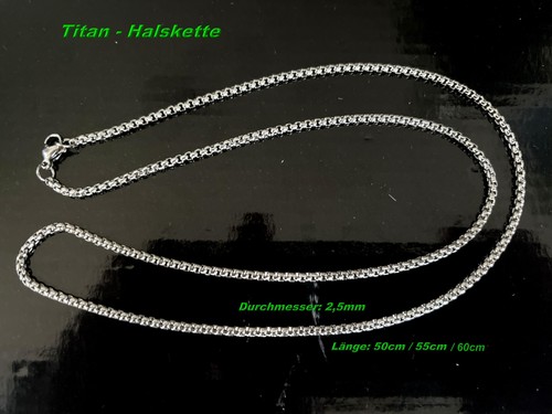 Halskette schlangenkette titan - halskette,