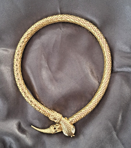Halskette schlange gold farbe - schlange, gold-farbe