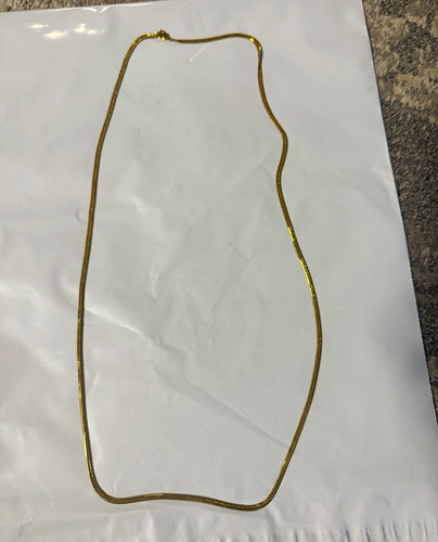 Goldfarbene schlangenkette - goldfarbene,