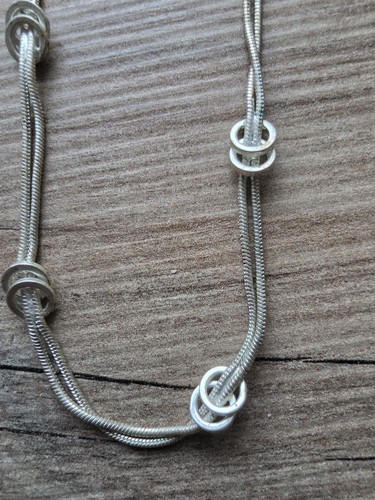 Schlangenkette halskette - schlangenkette,