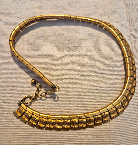 Goldfarbene schlangenkette - goldfarbene,