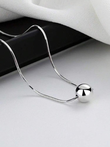 Edelstahl kette mit kugel - edelstahl,