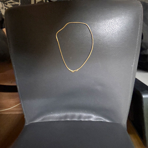 Goldfarbene schlangenkette - goldfarbene,