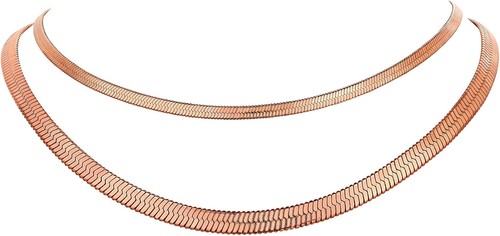 Flache schlangenkette - flache,